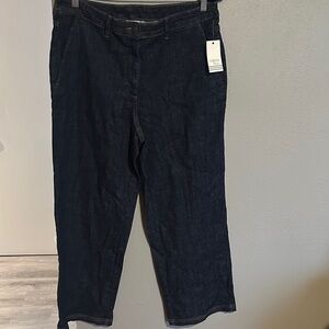 Dark Indigo Straight Leg Jeans with Tag